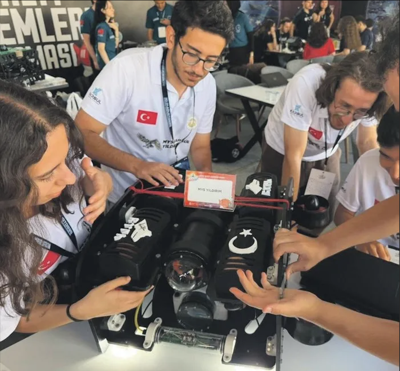 Selçuk Üniversitesi öğrencileri, Türkiye’nin geleceği için çalışıyor